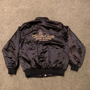Vintage Casino Classic Monte Carlo Satin Jacket